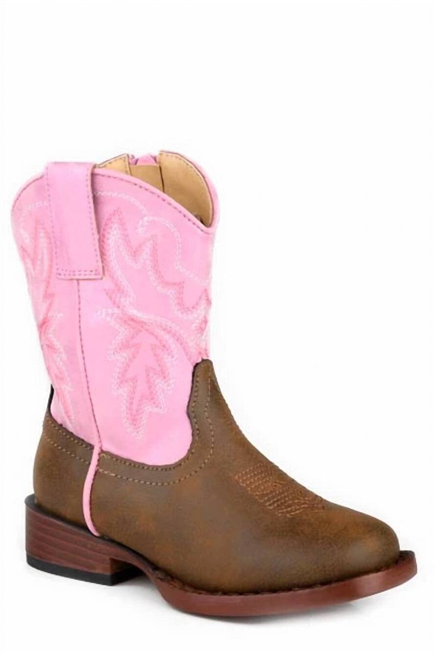 NEW TIN HAUL girls gretchen boot in brown